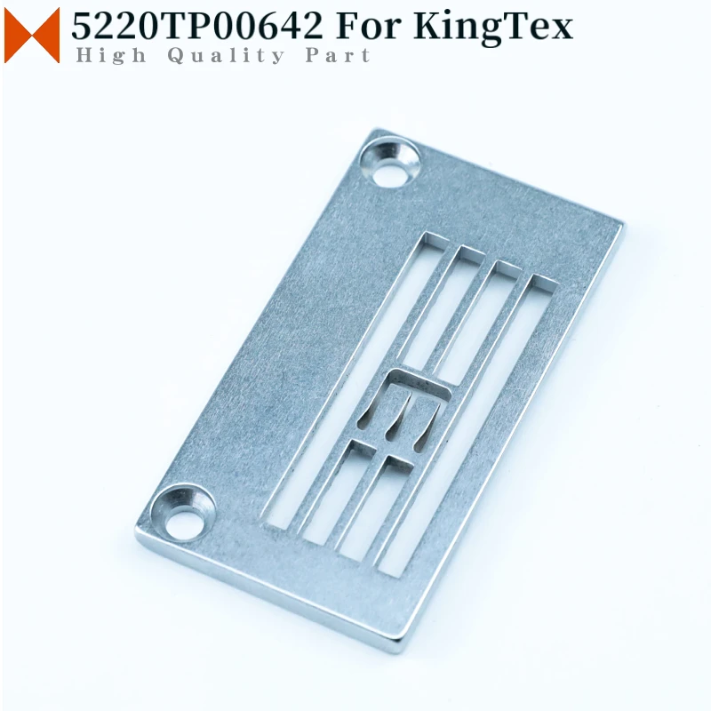 

5220TP00642 ГОРЛОВАЯ пластина подходит для KingTex FT6500 CT9000 FTD7000 промышленная швейная машина (Interlock) 6,4 мм игольчатый измеритель