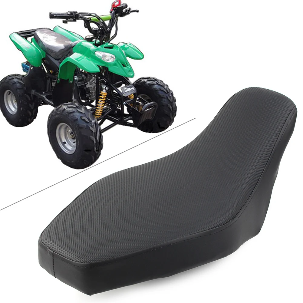 Racing Style ATV Foam Seat PU Leather Replacement for 50cc 70cc 90cc 110cc Quad Dirt Bike ATV 4-Wheeler Buggy