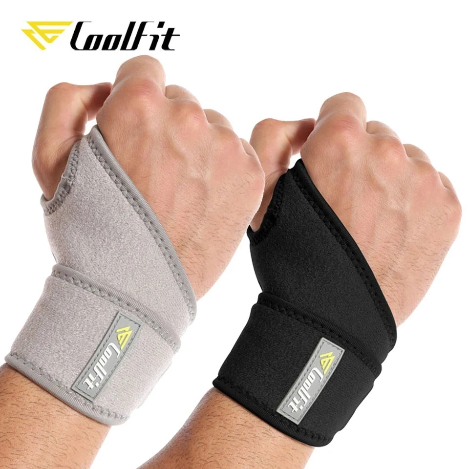 CoolFit Carpal Tunnel Brace Adjustable Wrist Support Brace Wrist Compression Wrap with Pain Relief for Arthritis and Tendinitis