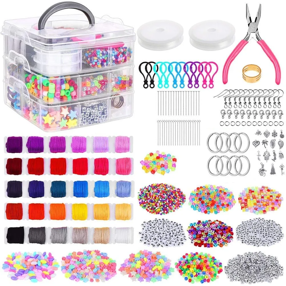 

3750pcs/box DIY Jewelry Making Supplies Beads Cup Earring Hook Jump Ring Hook Pin Box Sets for Jewelry Making Ear Ring wholesale