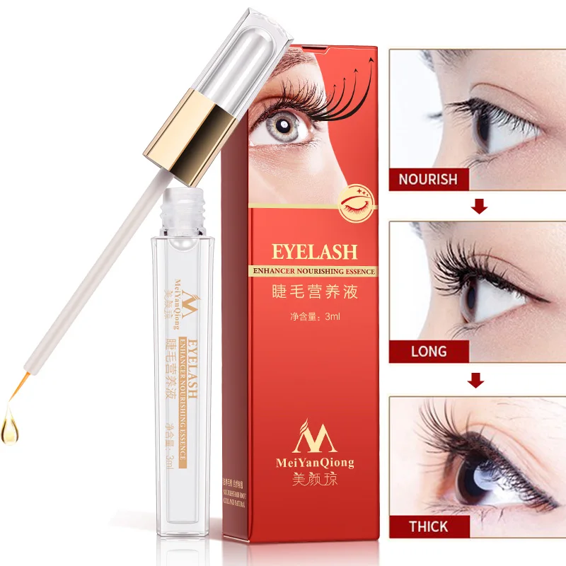 Kruiden Wimpergroei Behandelingen Vloeibare Serum Enhancer Eye Lash Langere Dikkere Beter dan Wimper Extension Krachtige Make