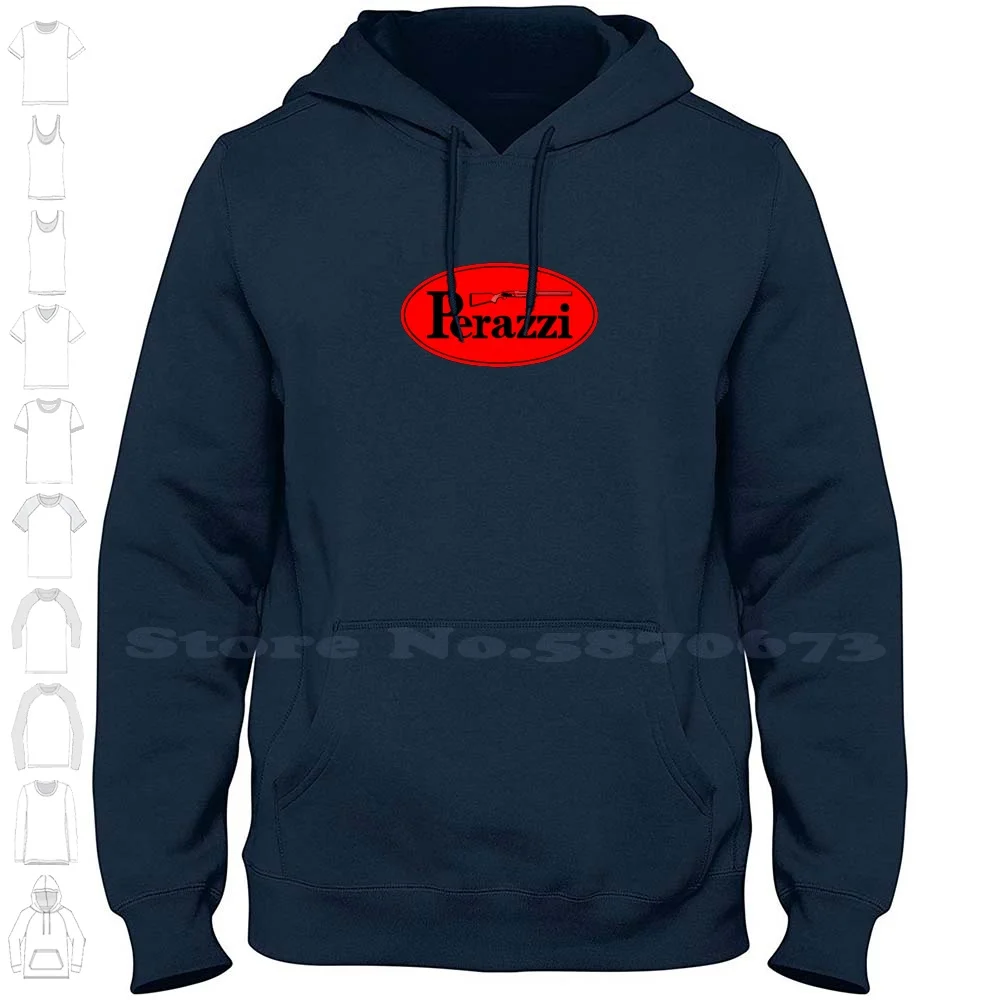 Perazzi 100% Baumwolle Hoodie T-Shirt Perazzi Heckler und Koch Logo Heckler Koch Schusswaffe Fn Herstal Winchester