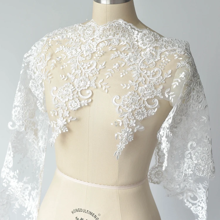 

large lace trim scallop lace boarder Ivory Bridal Dresses Lace Boarder Trim DIY Veil Trim 10 Yards