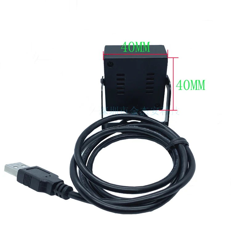 H.264 30fps 2MP 1920*1080 1080p 3.6mm lens infrared micro usb box night vision camera with 10pcs IR LED