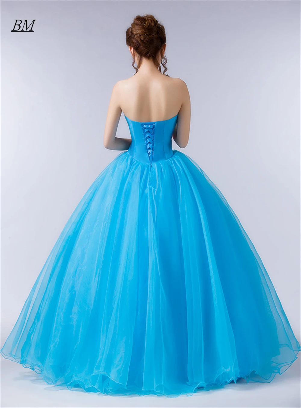 BM luksusowy kwiat Quinceanera sukienki 2021 suknia zroszony Prom 16 urodzinowe paradne suknia wieczorowa Vestidos De Quinceanera BM780