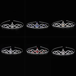 AINAMEISI New Fashion Bride Wedding Rhinestone Tiara Crown Gift Hair Accessories Children Princess Memorial Jewelry Gift