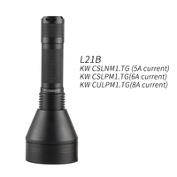 Convoy L21B Flashlight with KW CSLNM1.TG, KW CSLPM1.TG, KW CULPM1.TG, Linterna Led 21700 Torch Light Hight Powerful Latarka