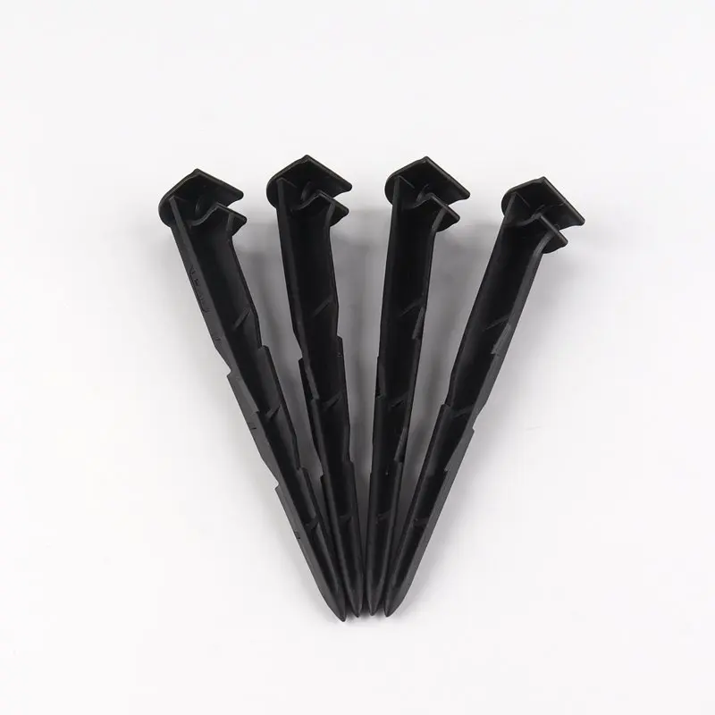 20Pcs 4/7mm 8/12mm 16mm Hose Stand Robust Garden irrigation PE Pipe Support frame Pluggable ground Plastic Fittings