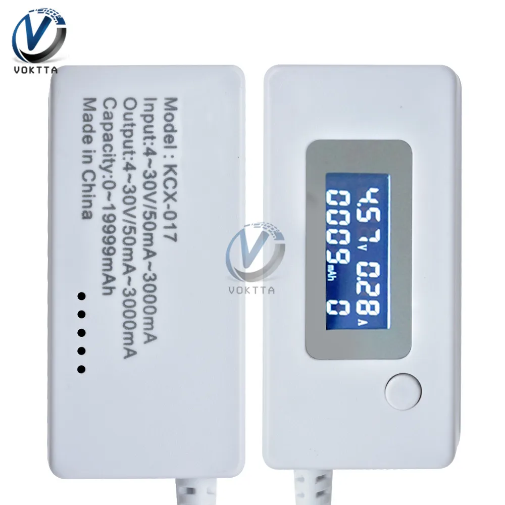 LCD Screen USB Tester Doctor Voltage Current Meter Mobile Power Bank Charger Detector Digital Display USB Meter Dropshipping OEM