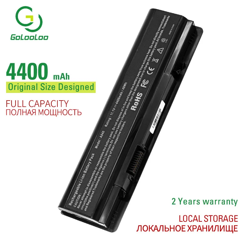 Golooloo Laptop Battery For Dell Vostro 1014 1015 1088 A840 A860 For Inspiron 1410 F286H F287F F287H G066H G069H PP37L PP38L