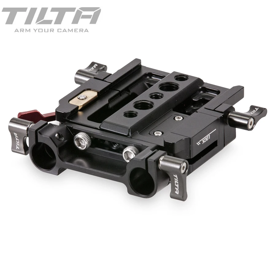 TILTA 15mm LWS Baseplate Type V TA-BSP5-15-B compatible with Canon C70 Full Camera Cage