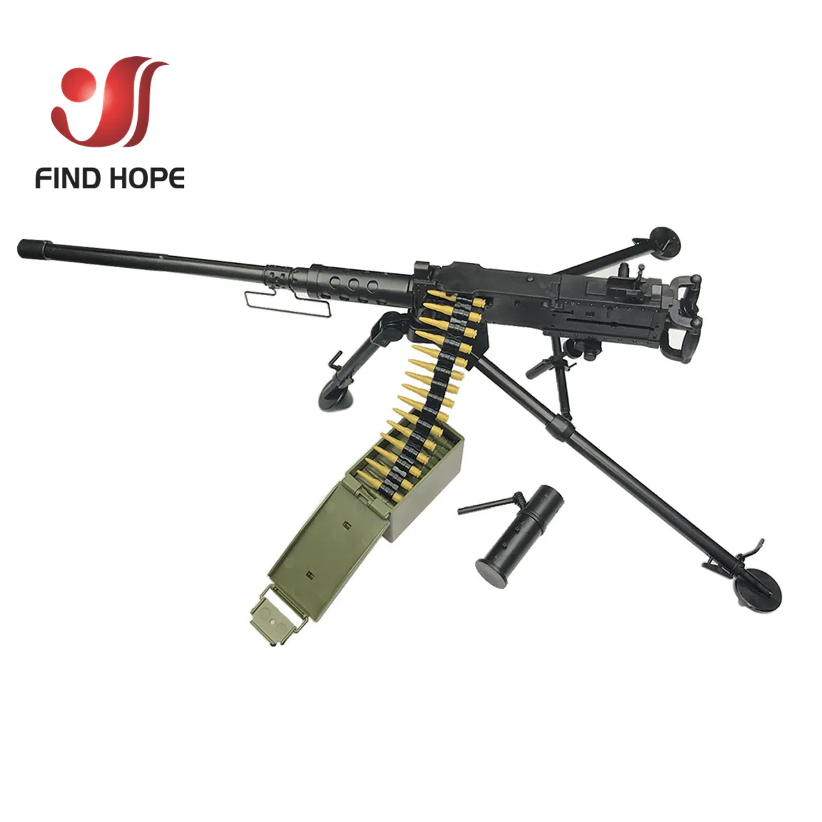 

1:6 Scale Browning M2 MACHINE GUN Model Military US Army Assembly Toy for Action Figure Accesssories