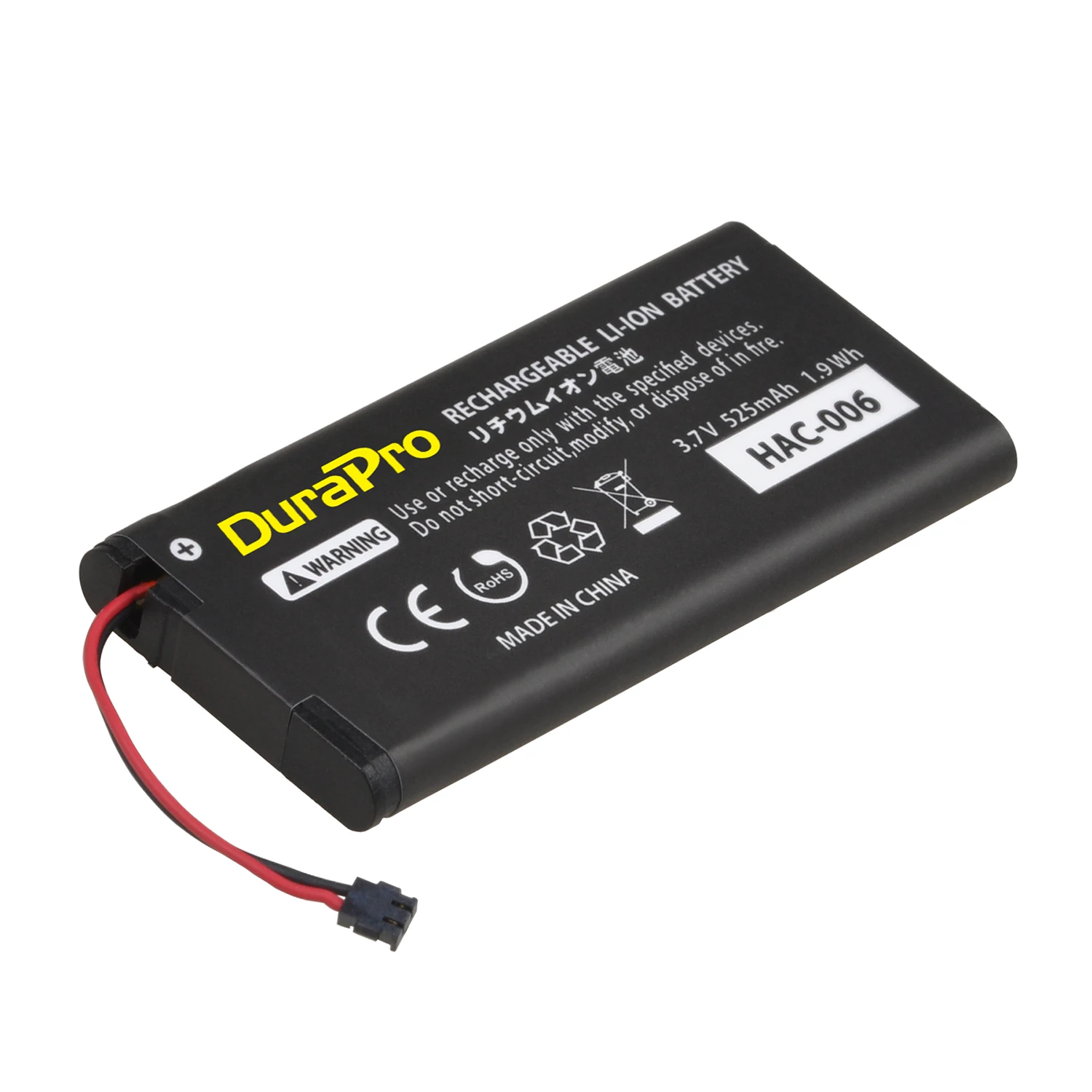 2Pcs HAC-006 Battery for Switch HAC-BPJPA-C0 HAC-015 HAC-016 HAC-A-JCL-C0 HAC-A-JCR-C0 for Nintendo Switch Ns Joy-Con Controller