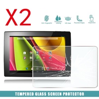 2Pcs Tablet Tempered Glass Screen Protector Cover for Archos 101 Cobalt 10.1\