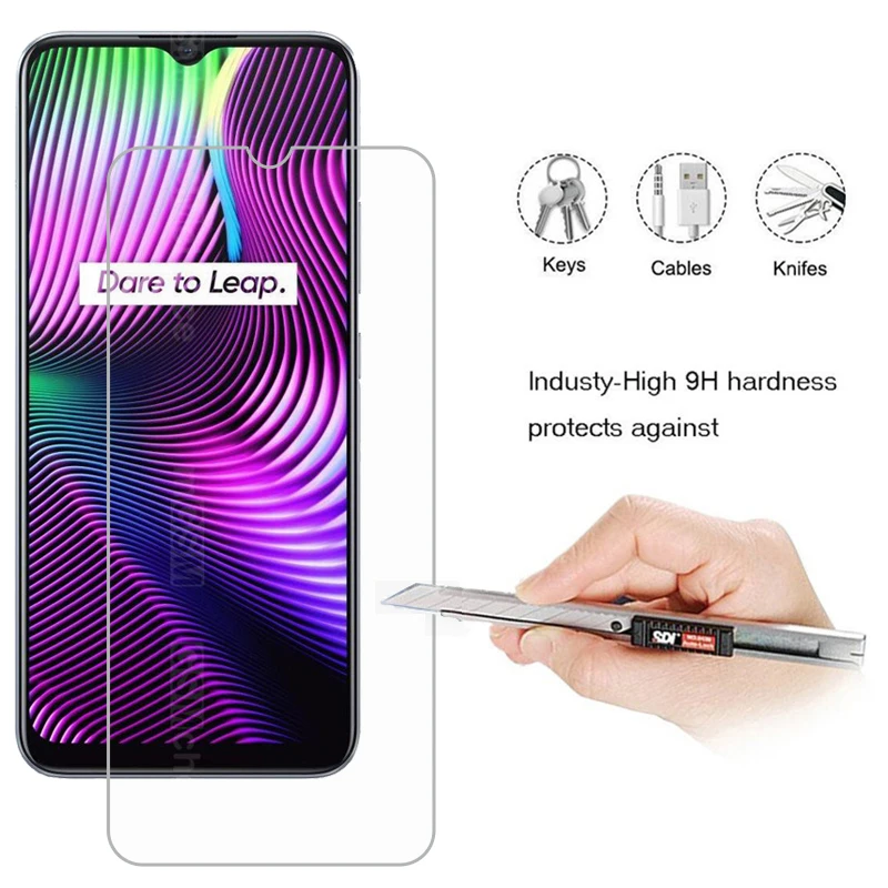 tempered glass For REALME 7I RMX2193 screen protector guard film case cover for Realmi 7i RMX2193 7 i Europe Pelicula De Vidro