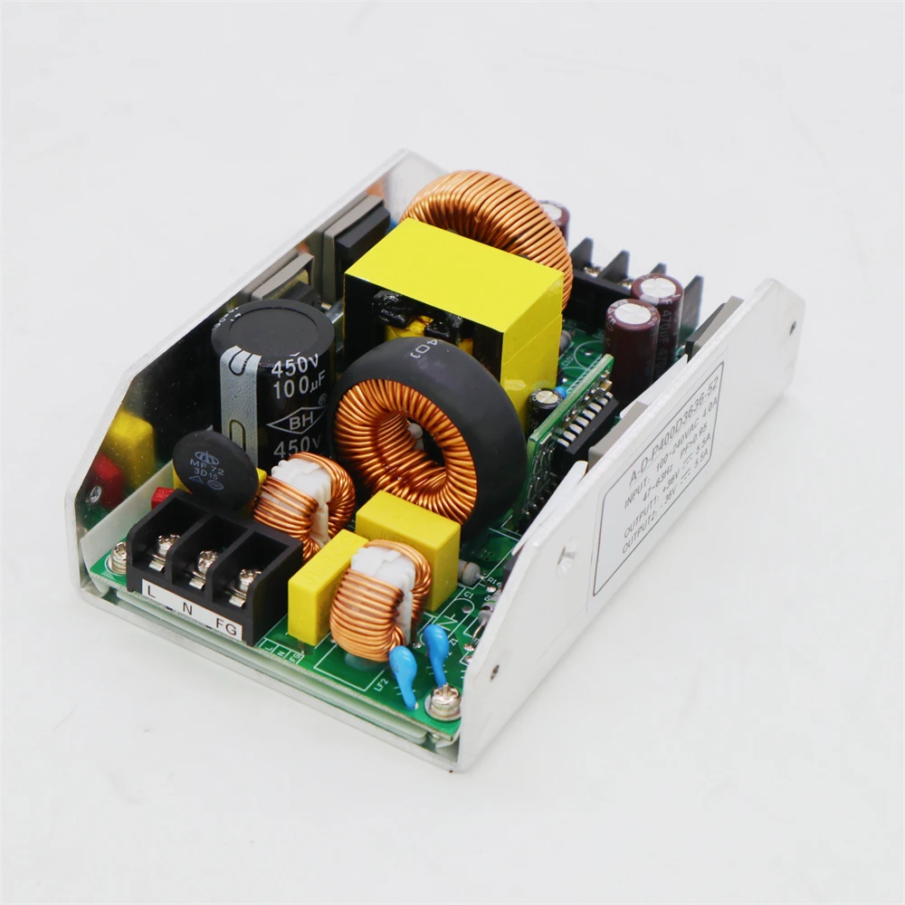 HIFI power amplifier power supply 400W active PFC positive and negative 24V 36V 42V 48V 55V 60V dual voltage output