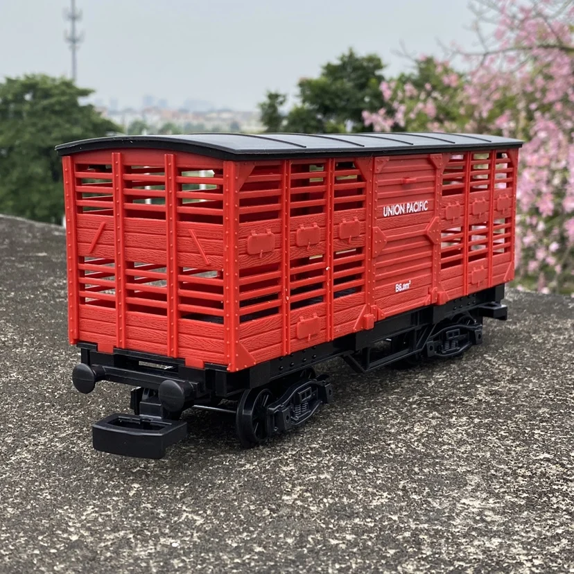 

New Special Offer Die-casting Plastic Train Transport Carriage Accessories Model Scene Decoration Furniture Display Collection