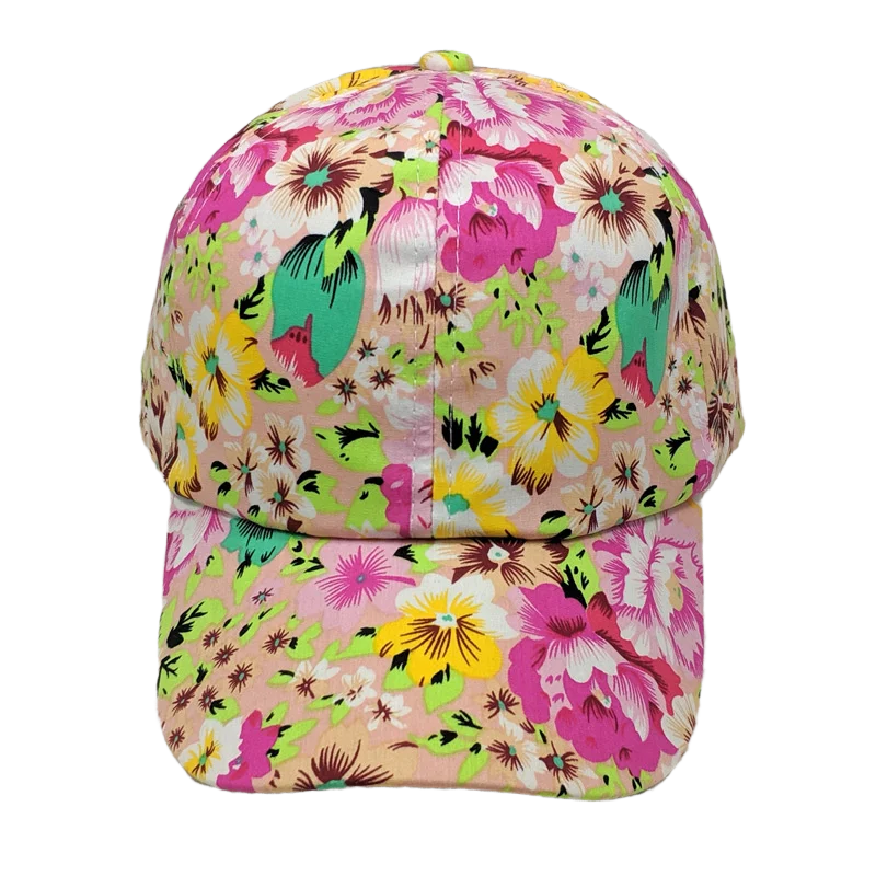 Gedruckt Daisy Blume frauen Baseball Kappe Sommer Reise Hut Männer Curved Visor Cap Tropical Neuheit