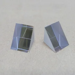 25*25*25mm Optical Experiments of Isosceles Right Angle Triprism for Rainbow Glass K9