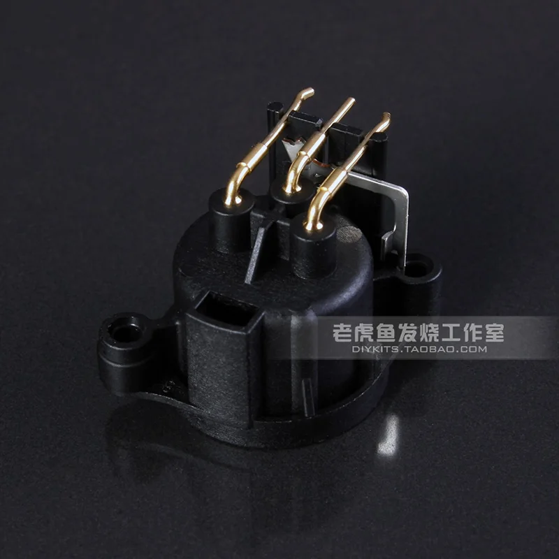 1pcs/10pcs Brand new original Swiss Neutrik gold-plated XLR Cannon balanced output male socket NC3MAAH