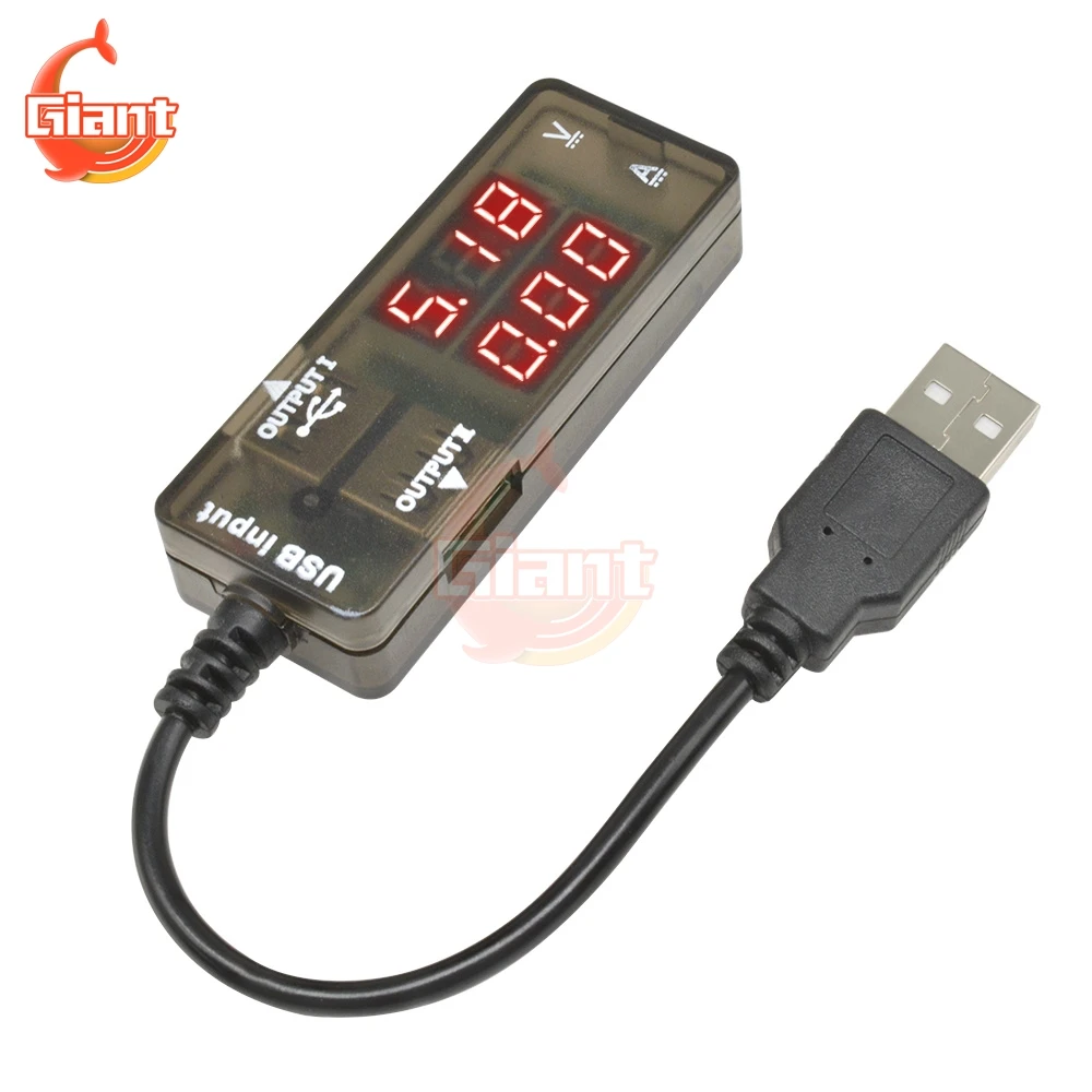 DC Digital Voltmeter Ammeter Mini Creative Phone USB Tester Voltage Current Meter Portable USB Charger Doctor USB Power Detector