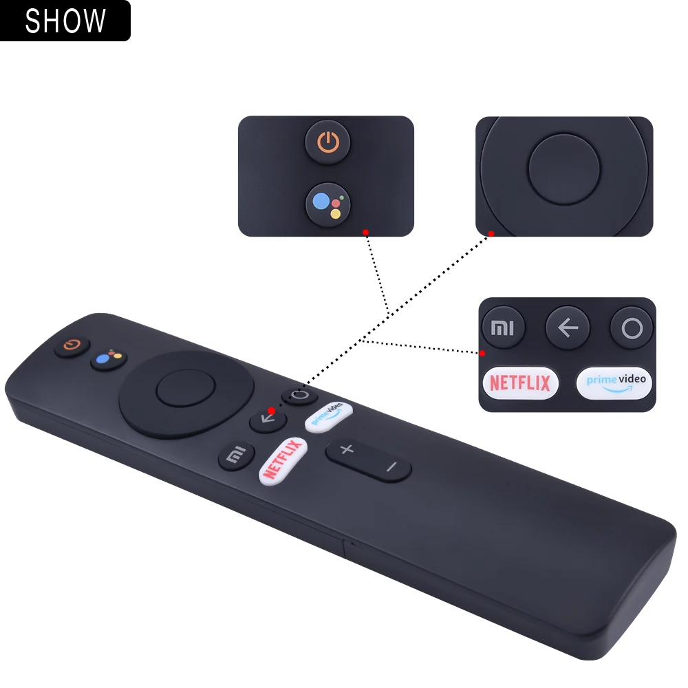 XMRM-006 for Xiaomi Original Voice Mi Box TV Stick Remote Control for Mi TV Stick 4A 4S 4X 4K Android Smart TV Box Bluetooth RF