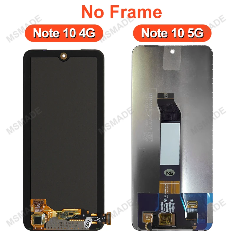 CHOICE OLED For Xiaomi Redmi Note 10 5G LCD POCO M3 Pro Display Replace Screen Digitizer For Redmi NOTE 10 4G Note 10S LCD