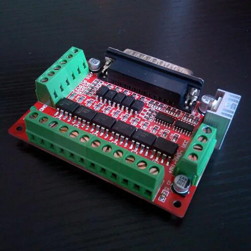 CNC high speed interface board parallel port DB25 optical isolation high speed optocoupler 6N137