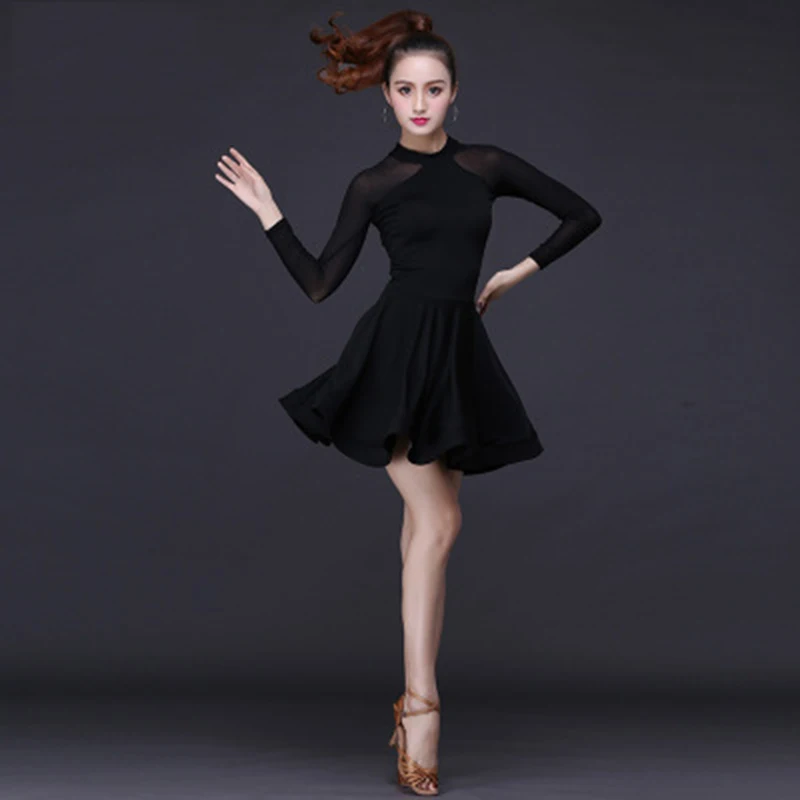 Latin Dance Skirt Woman Practice Dress 2024 Performance Latin Dance Dresses Ballroom Tango Latin Competition Dress For Women