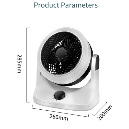 Kipas Mini Pendingin Udara Portabel Kipas Desktop Ultra-tenang Kreatif Kantor Kamar Tidur Listrik 3 Kecepatan Angin 220V 32W UK/US Plug FS08