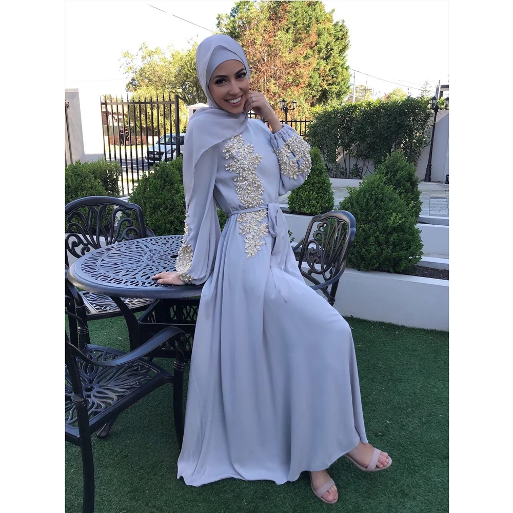 Ramadan Kaftan Dubai Abaya Kalkoen Moslim Vrouwen Hijab Jurk Islam Kaftan Marocain Jurken Vestidos Eid Mubarak Robe Femme Abayas