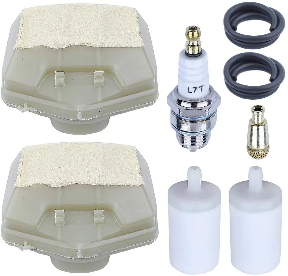 Imagem -05 - Filtro de ar para Motosserra Husqvarna Filtro de Combustível Substituir Linha de Óleo 503814502 Kit Tune up Ferramentas Elétricas de Jardim 362 365 371 372 372xp