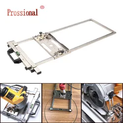 Stainless Steel Multi-function Hand Saw Cutting Board Artifact Guide High Precision Woodworking Positioning Frame Tool