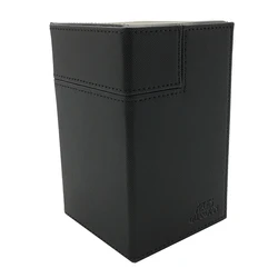 AEGIS GUARDIAN 100 + TCG Deck Box Card Case Collector per Mtg Yugioh Collection: colore nero