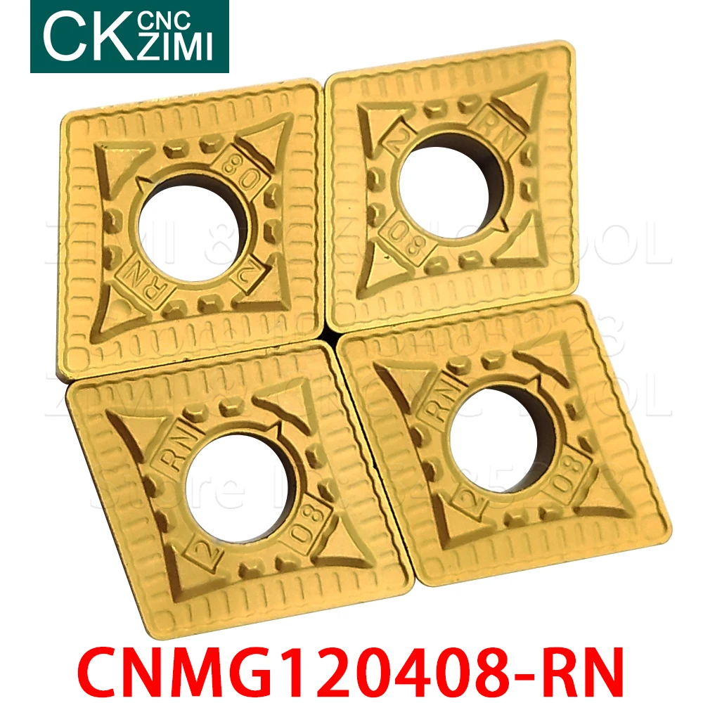 CNMG120408-RN BP010 CNMG432-RN Karbida Sisipan Eksternal Turning Sisipkan Alat CNC Logam Mesin Bubut Alat CNMG untuk Baja Stainless Steel