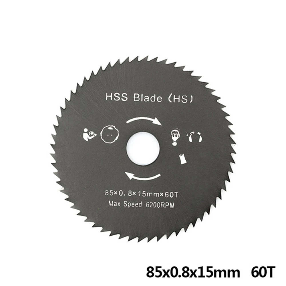 1pc 85mm Nitride Coating Hss Circular Wood Saw Blade / Metal Cutter  Cutting Disc