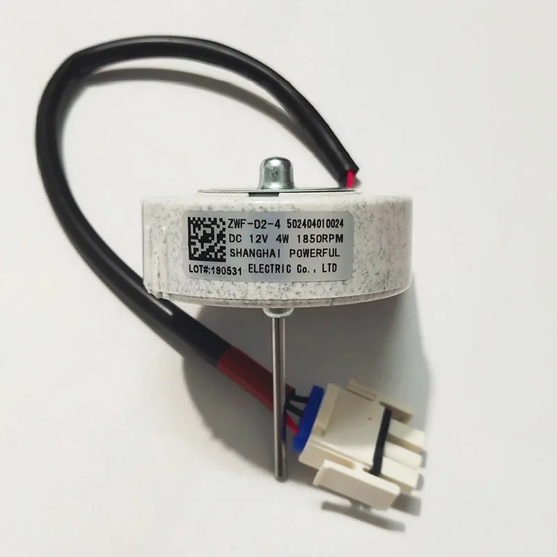 Refrigerator fan motor freezing Motor ZWF-02-4 502404010024 Fan motor DC12V  random sending