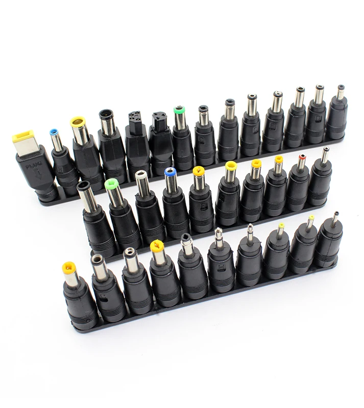 Universal 5,5 mmx 2,1mm DC AC Multifunktions Power Adapter Tipps Stecker Kits für Lenovo Thinkpad Laptop Netzteil Stecker 34PCS