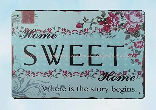 

Bernice Discount plaques Wall Sweet Metal tin Sign