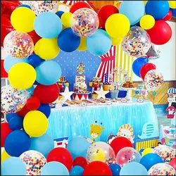 Kit de arco de guirnalda de globos de 82 Uds., globos de látex multicolor, suministros para fiestas, favores, fiesta de cumpleaños para niños, decoraciones para Baby Shower para niños