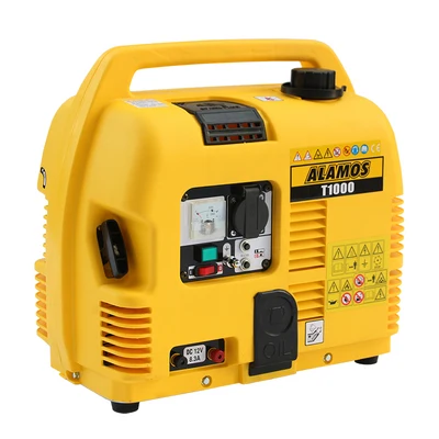 

T1000 Portable Household Gasoline Generator Home Small Silent Generator Single Phase Gasoline Generator 1000W 220V 88CC 4.2L