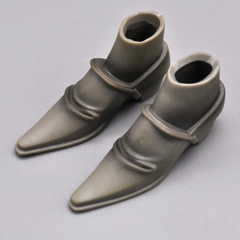 In Stock 1/6th Trendy JOJO Jerosy Belling Hollow Boots Pointed Toe Shoes Be Suit Mostly 12 inch Doll Action Collectable