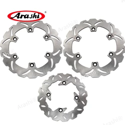 Arashi Front Rear Brake Disc Rotor For HONDA CBR600F CBR 600 F 1991 1992 1993 1994 Motorcycle CNC Aluminum Disk