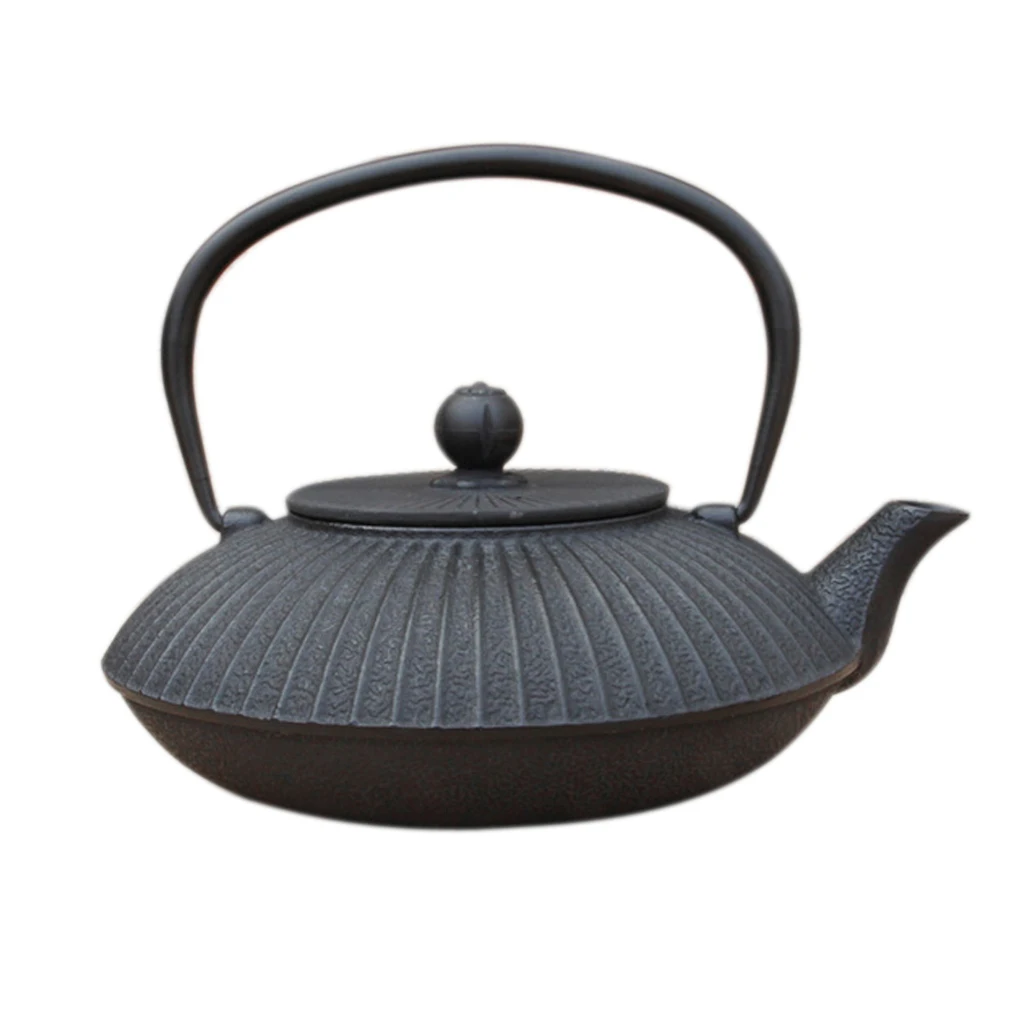 Japanese Black Cast Iron Tea Teapot Kettle Trivet Strainer Gift 9 Patterns