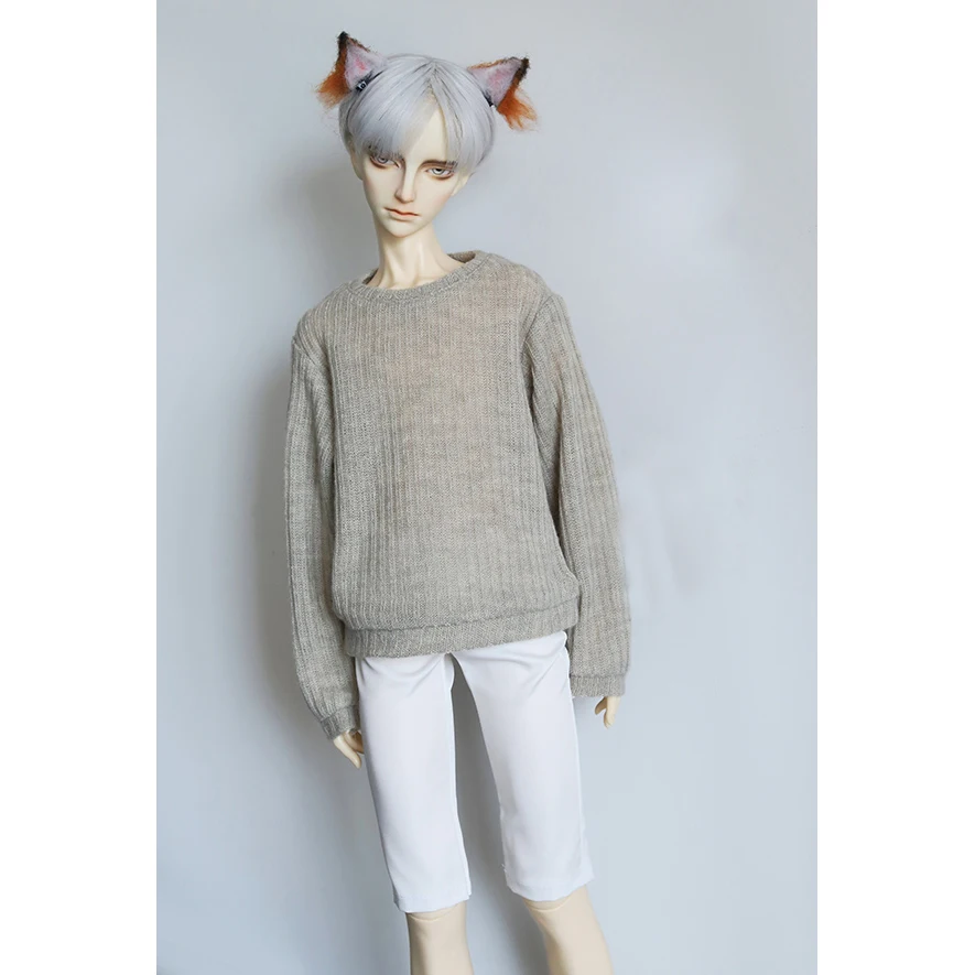 

BJD Thin Sweater Hoody T-Shirt Outfits Top Clothing For 1/3 1/4 SD17 70cm 24" Tall SD SD10 MSD DK DZ AOD DD Doll