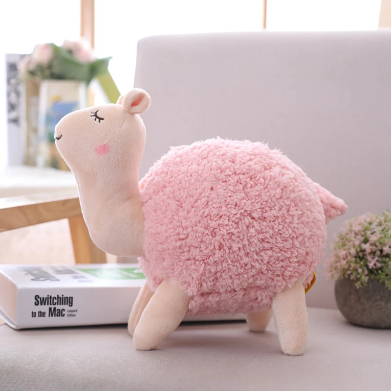 Peluche en alpaga Kawaii pour enfants, jouets pour bébés, animaux en peluche, cadeaux pour filles, décoration de la maison