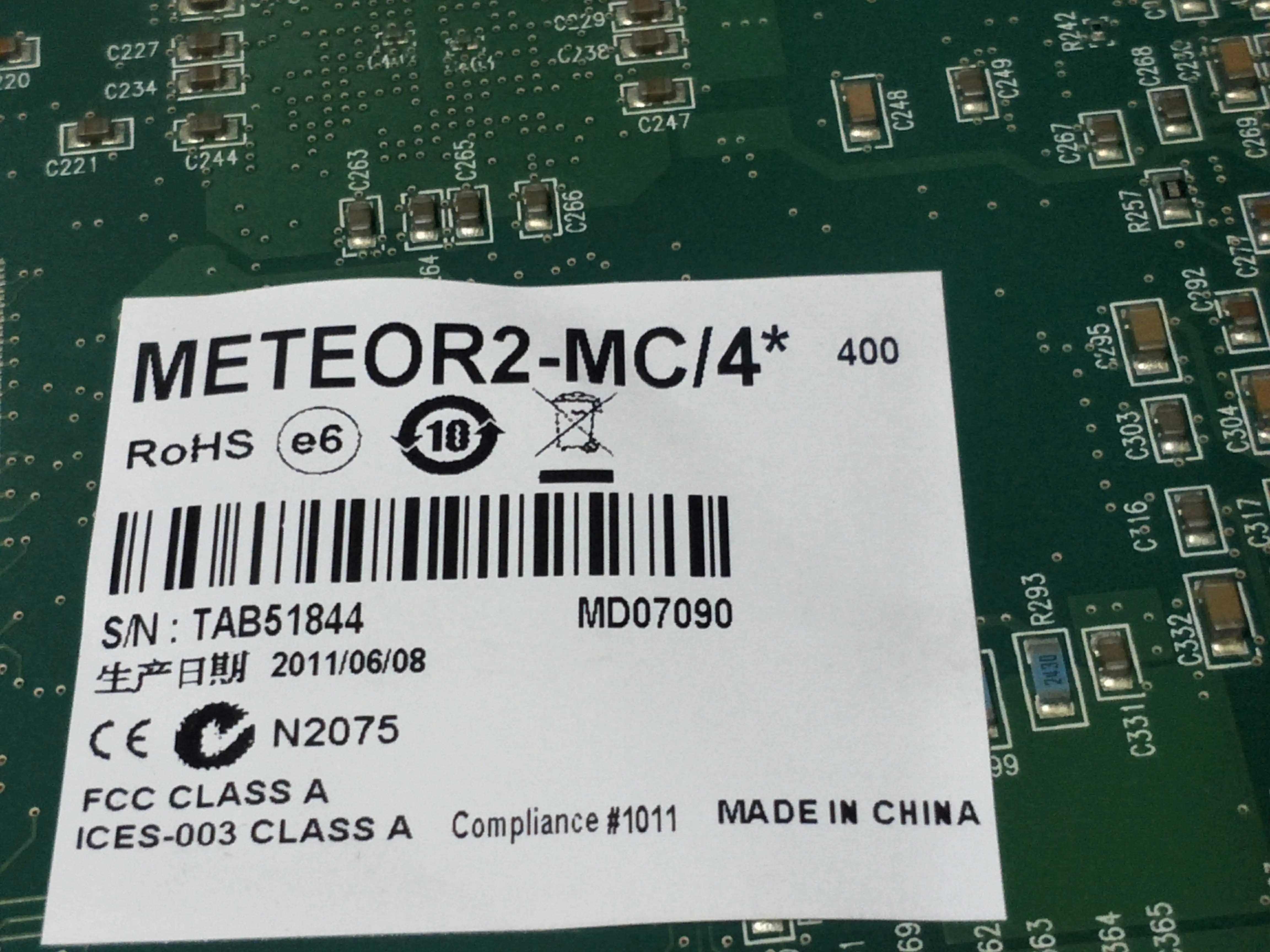 New Original METEOR2-MC/4 Y751-04 Y751-04 REV A physical picture