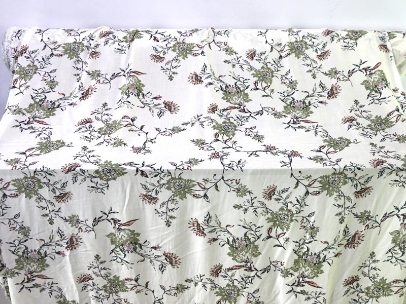 1 Meter X 1,35 Meter Hochwertiger Viskose-Stoff Rayon-Popeline Kleider- und Hemdenmaterial Großhandel – Detail 33