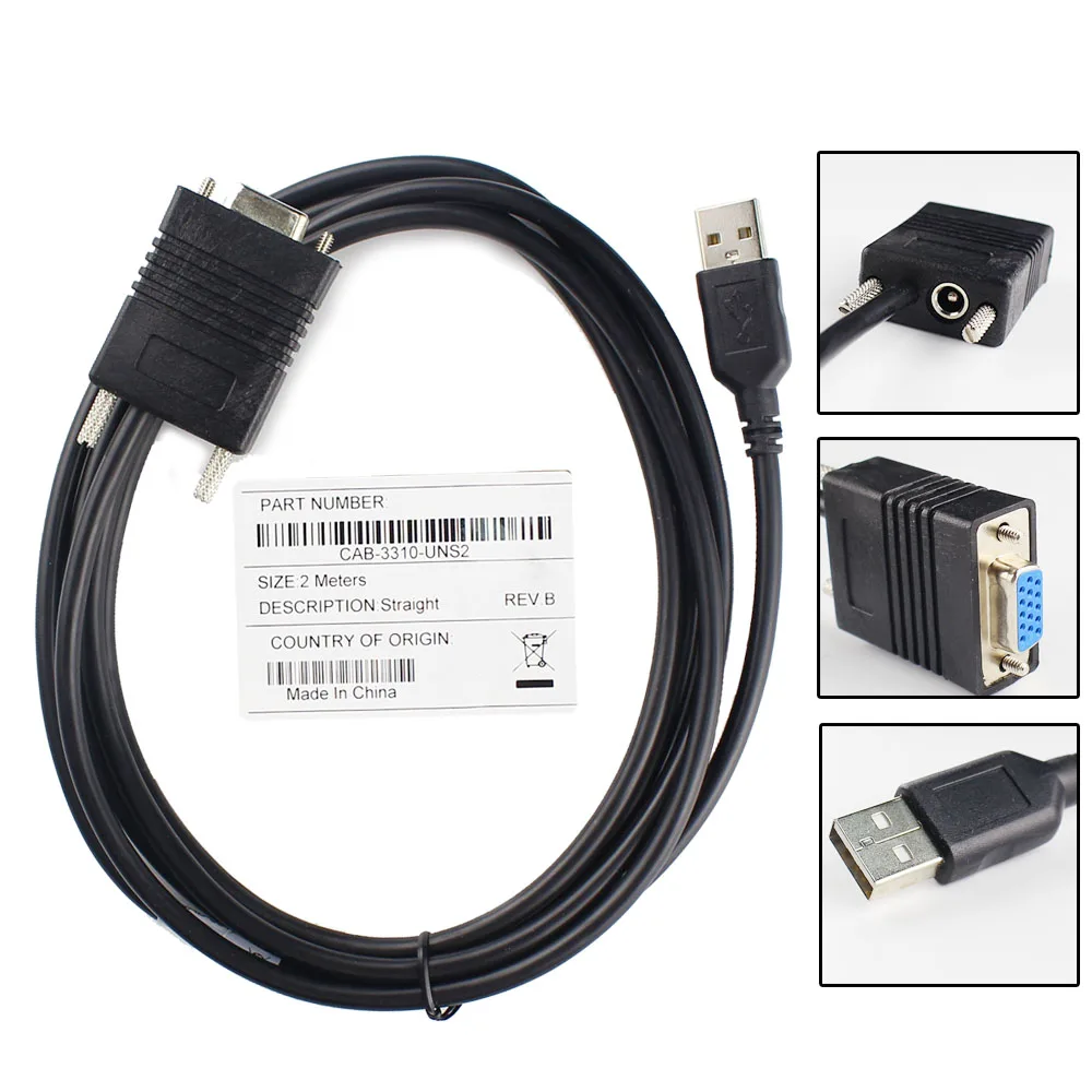 

Новый прямой кабель 2M RS232, совместимый с Honeywell 3310G