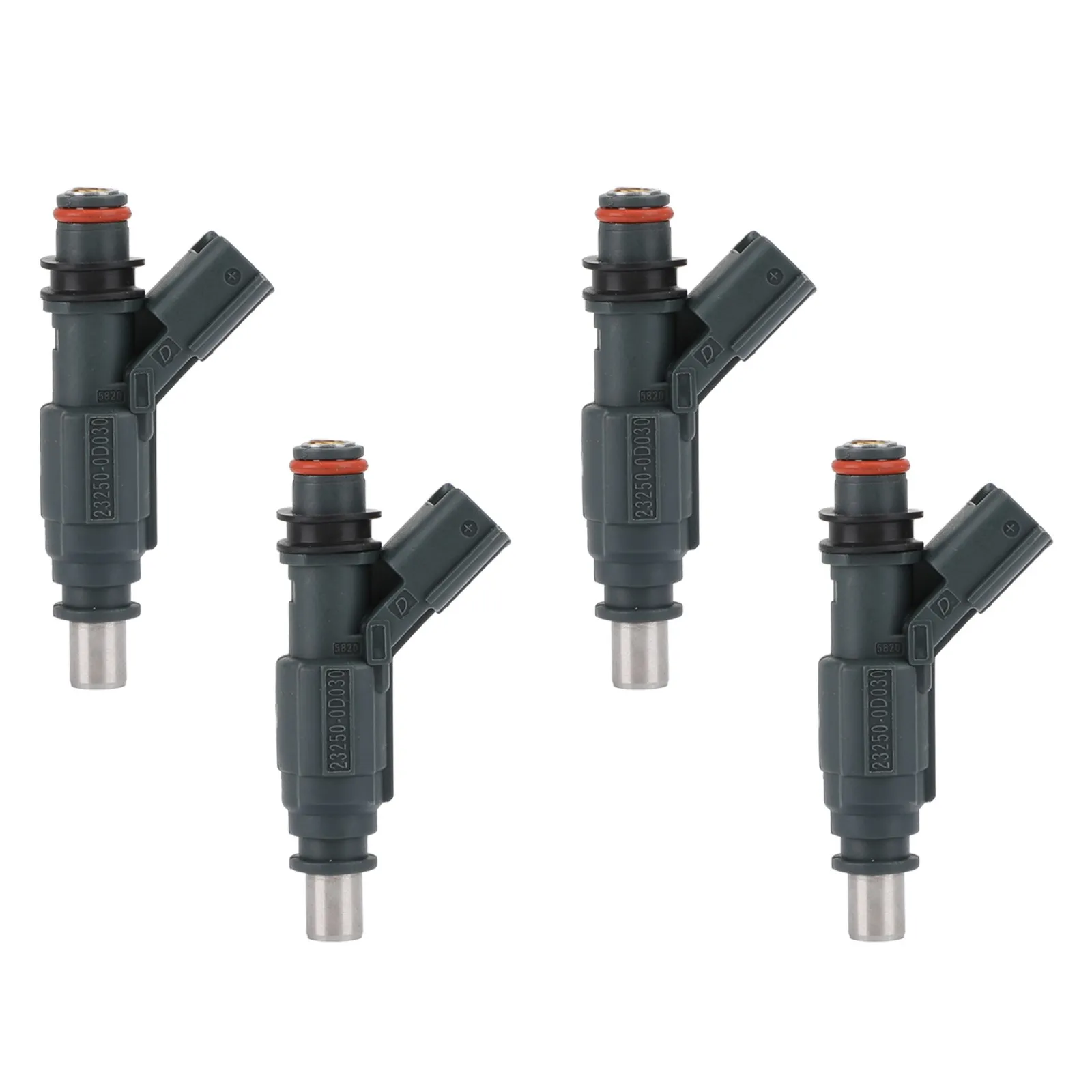 Areyourshop 4 Pcs Fuel Injectors Fit For COROLLA SED/WG VERSO ALTIS 23250-0D020, 0280155936 Car Accessories Parts